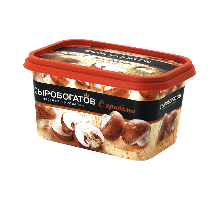 Сыр плавленый 50% 400г Сыробогатов С грибами