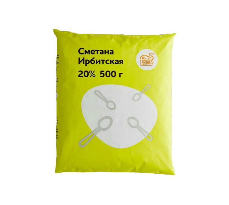 Сметана Ирбитская 20% 500г Сметана Ирбитская 20% 500г
