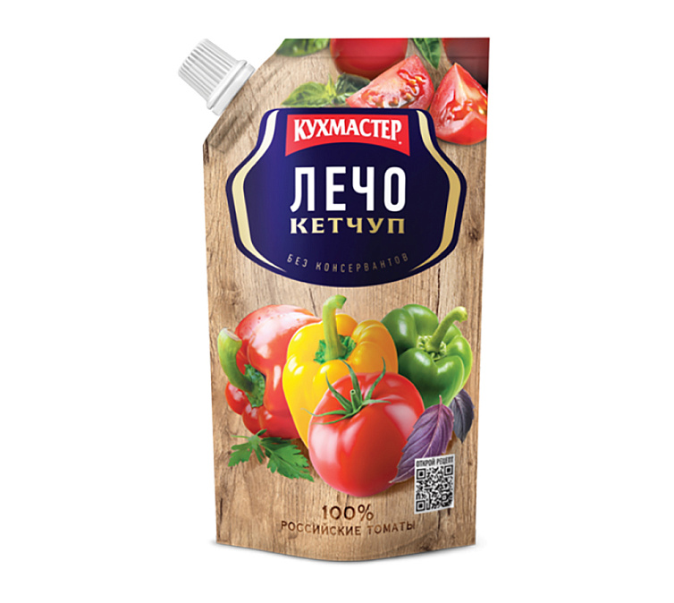 Кетчуп 350г Кухмастер Лечо