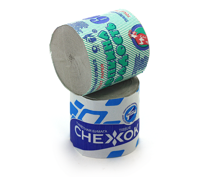 Туалетная бумага 1шт без втулки