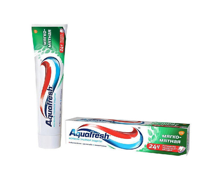 Зубная паста 125мл Aquafresh Мягко-Мятная