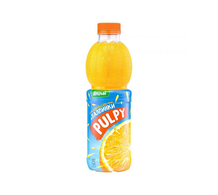 Напиток 0,45л Добрый Pulpy Апельсин