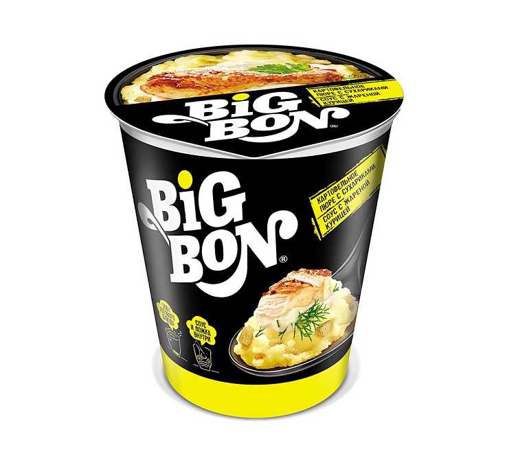 Пюре картофельное 60г Big Bon курица