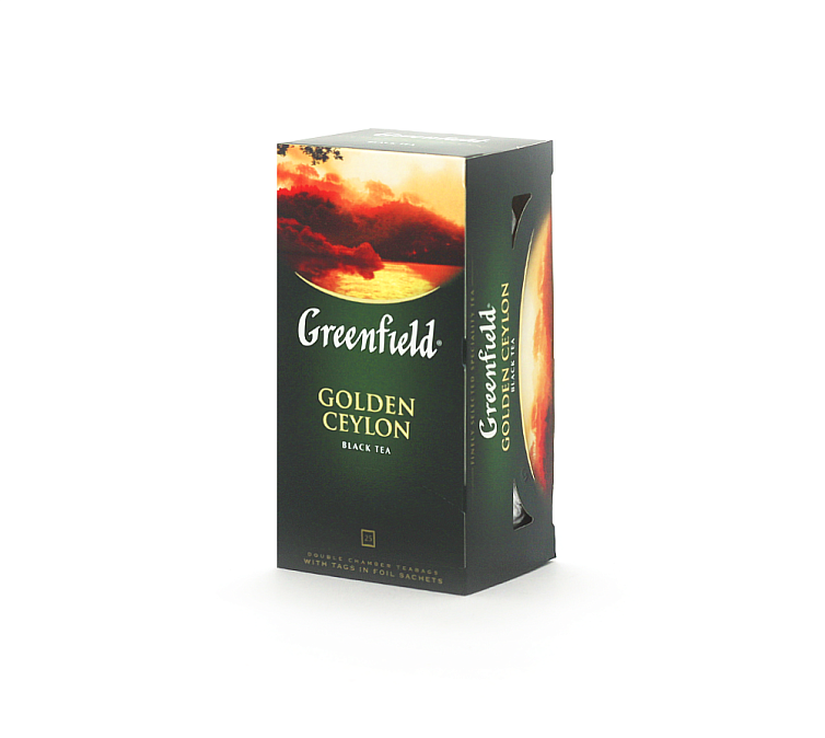 Чай черный 25пак Greenfield Golden Ceylon Чай черный 25пак Greenfield Golden Ceylon