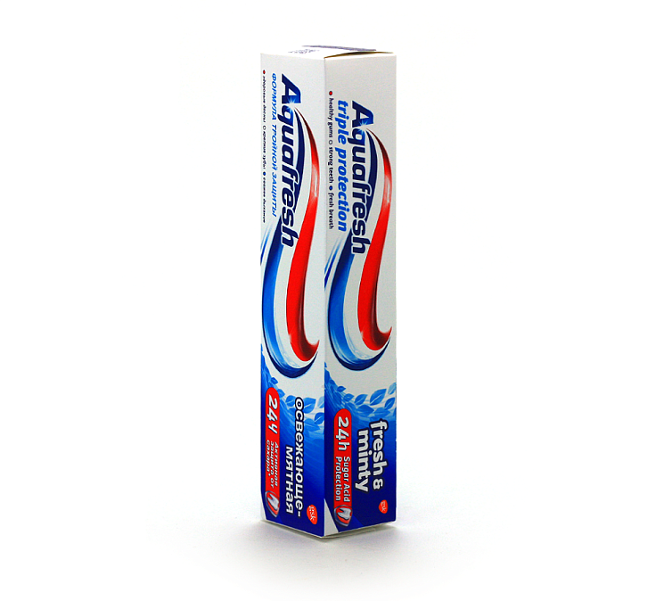 Зубная паста 125мл Aquafresh 3+ Освежающе-Мятная