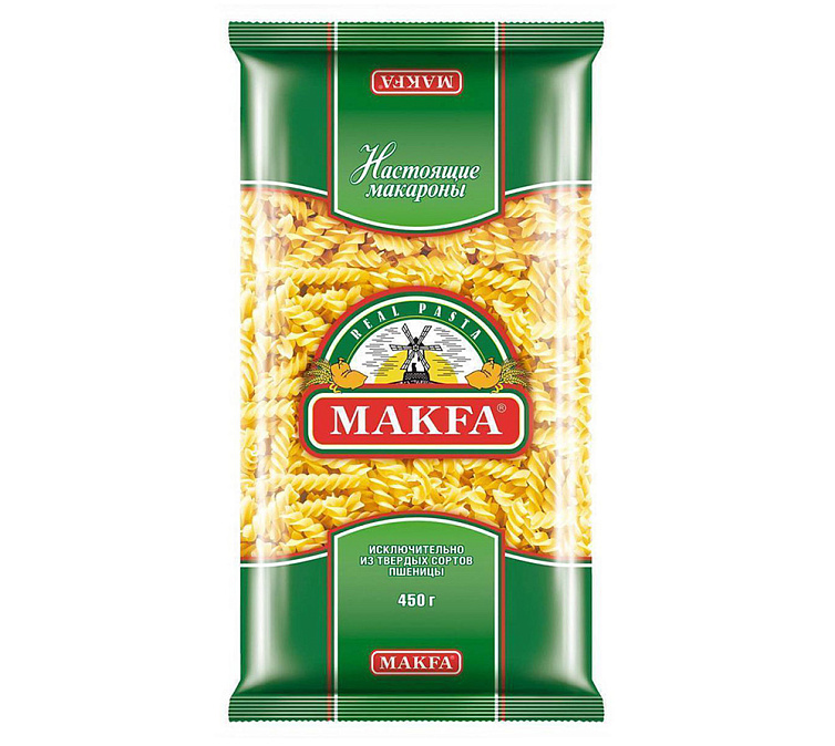 Спирали 400г Макфа  Спирали 400г Макфа
