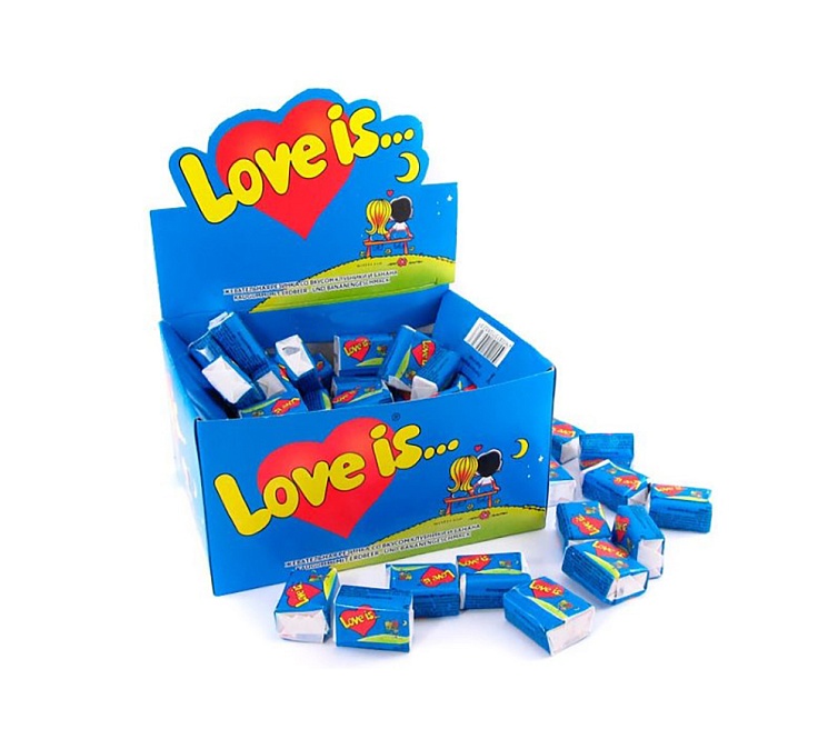 Жевательная резинка Love is Жевательная резинка Love is