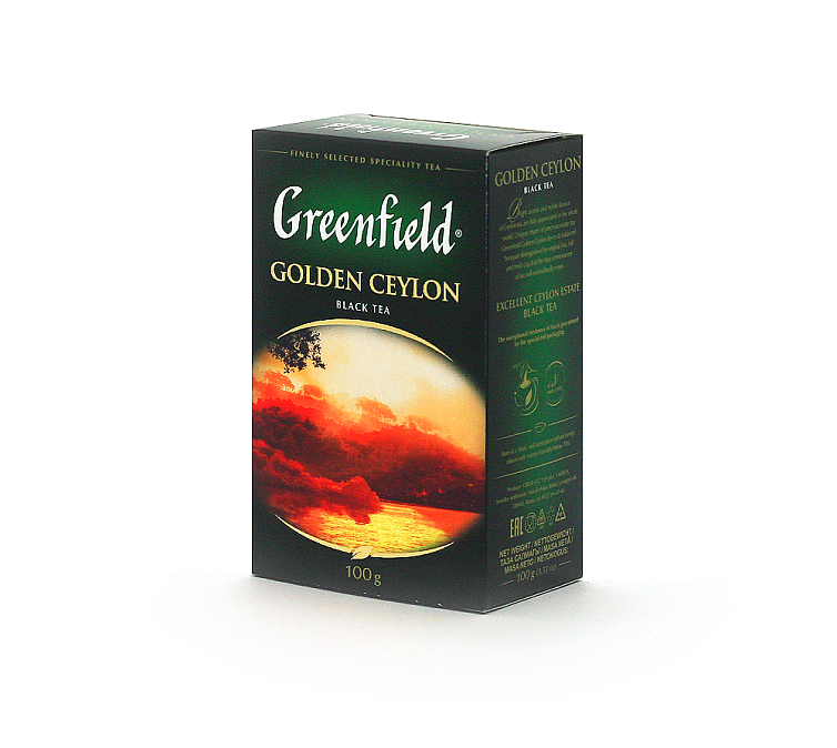 Чай черный 100г Greenfield Golden Ceylon Чай черный 100г Greenfield Golden Ceylon