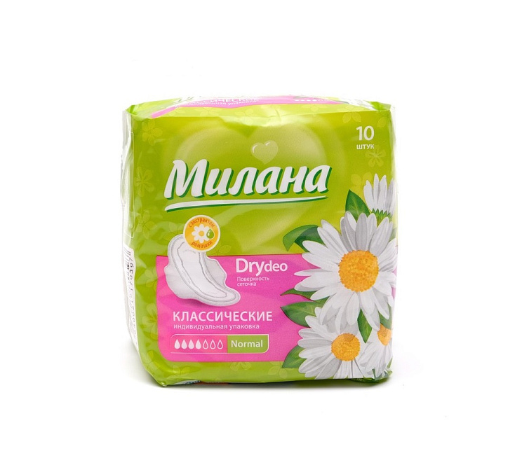 Прокладки 20шт Милана Вита Драй 4 капли