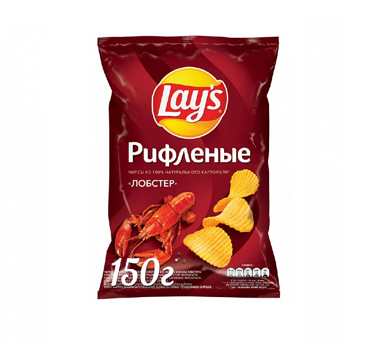 Чипсы 150г Lays Лобстер