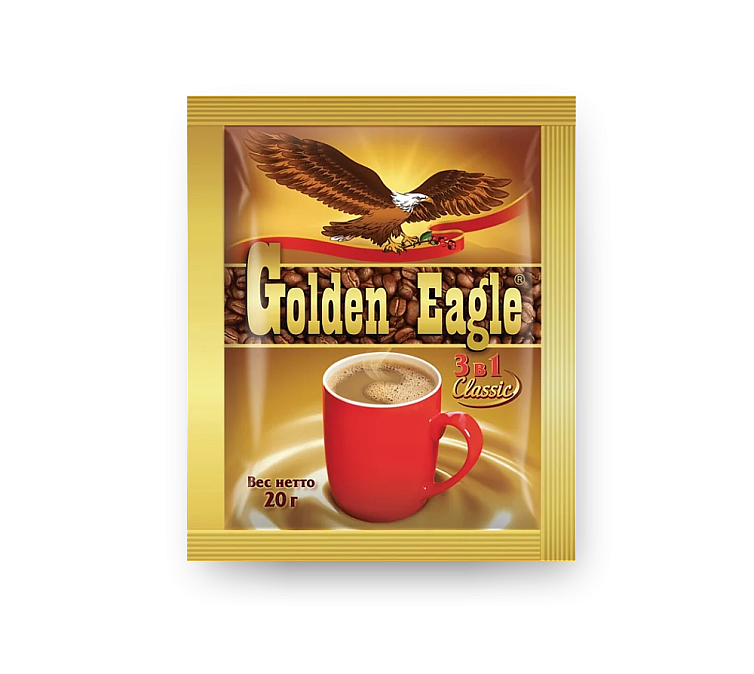 Кофе 20г Golden Eagle 3в1