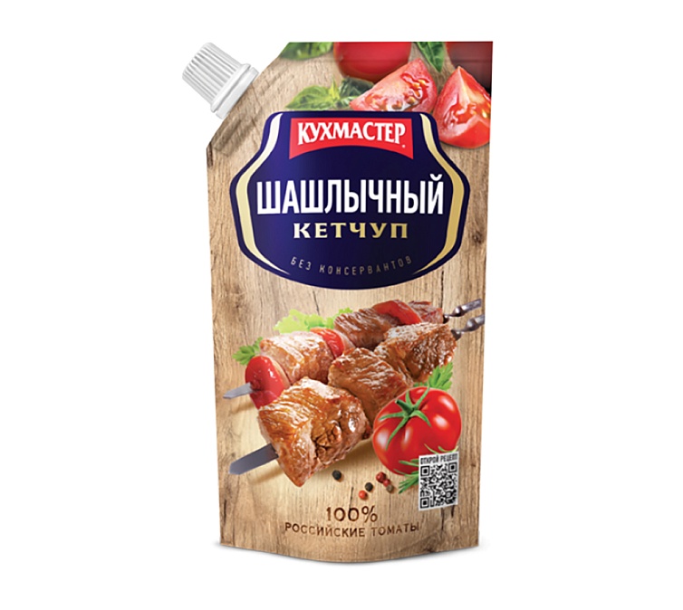 Кетчуп 260г Кухмастер Шашлычный