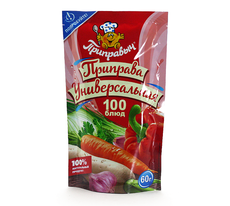 Приправа 60г Универсальная 100 блюд Приправыч Приправа 60г Универсальная 100 блюд Приправыч