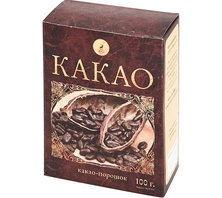 Какао 100г порошок Российский