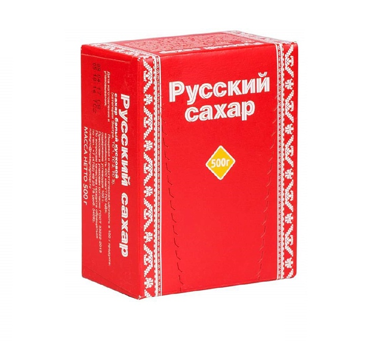 Сахар кусковой 0,5кг Русский 