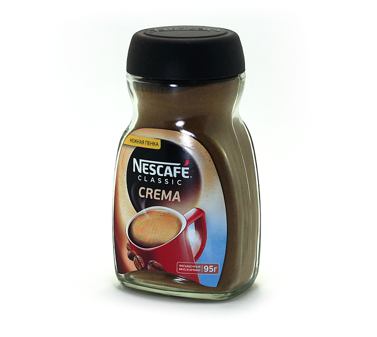 Кофе 120г Nescafe Crema Нескафе Крема м/у