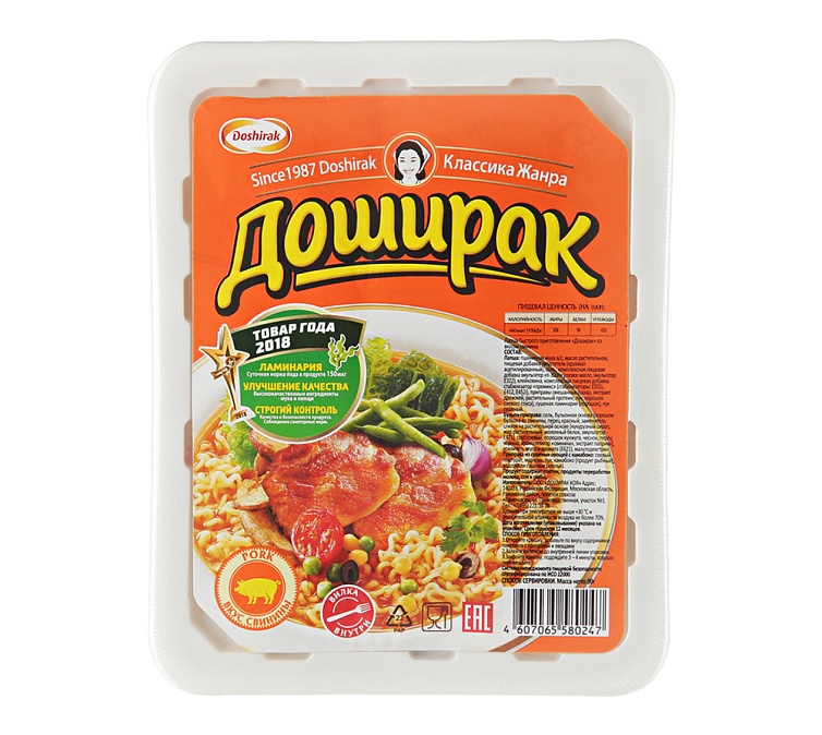 Доширак 90г Свинина Доширак 90г Свинина