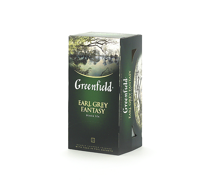 Чай черный 25пак Greenfield Earl Grey Fantasy