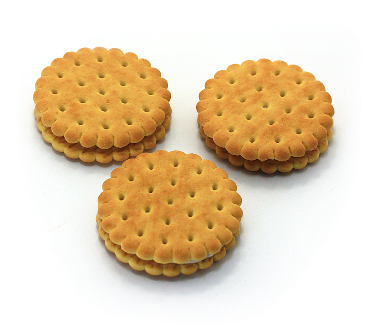 Печенье затяжное 190г Сэндвич с клубничным