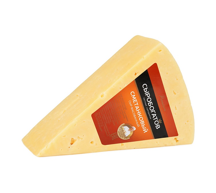 Сыр 50% 200г Сметанковый Свежая марка