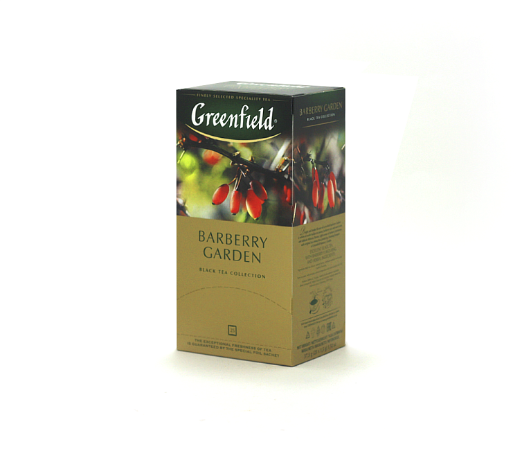 Чай черный 25пак Greenfield Barberry Garden