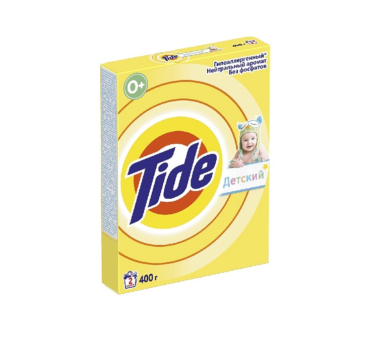 Порошок стиральный 0,4кг Tide Детский