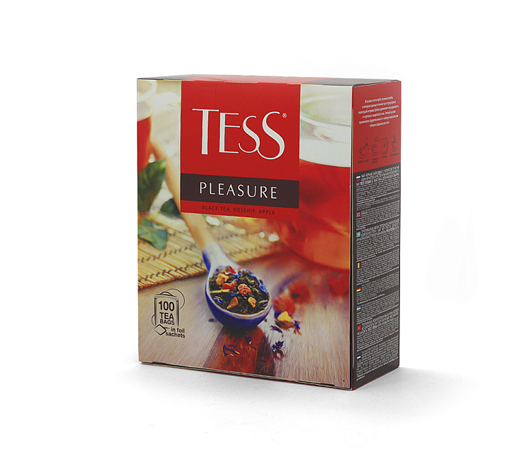 Чай черный 100пак Tess Pleasure