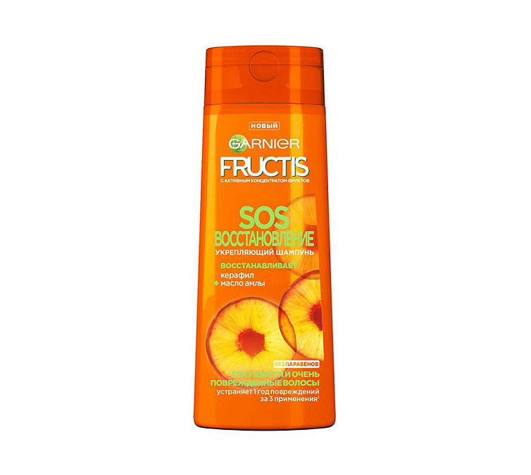 Шампунь для волос 400мл Fructis SOS Шампунь для волос 400мл Fructis SOS
