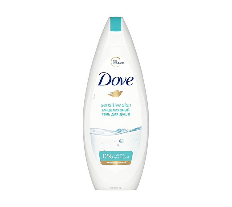 Гель для душа 250мл Dove Sensitive Skin