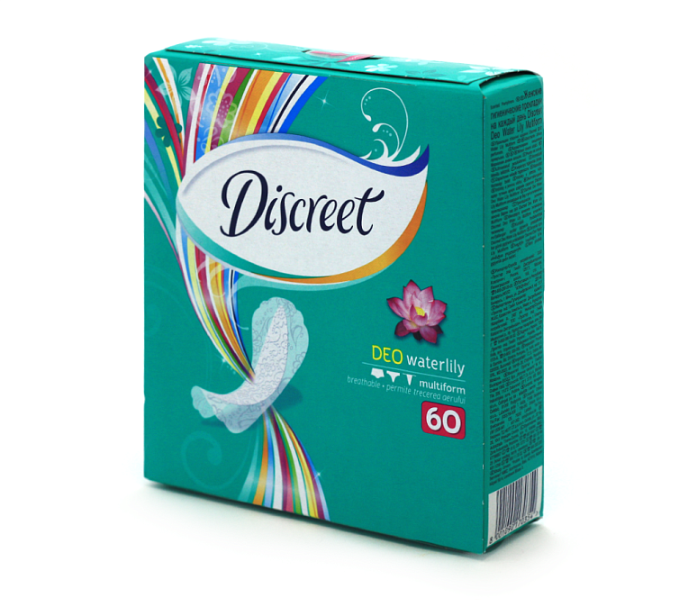 Прокладки 60шт Discreet ежедневные Прокладки 60шт Discreet ежедневные