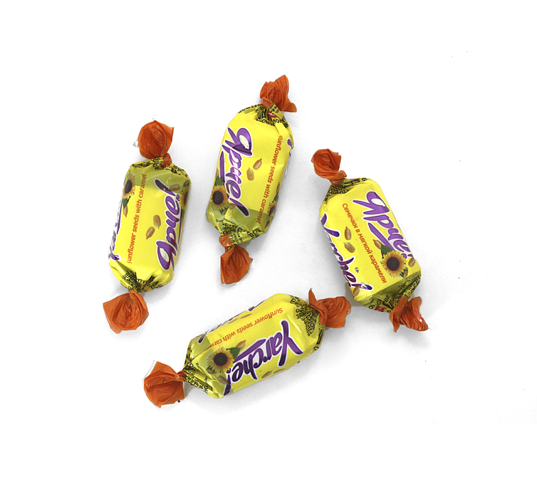 Конфеты Ярче с семечками