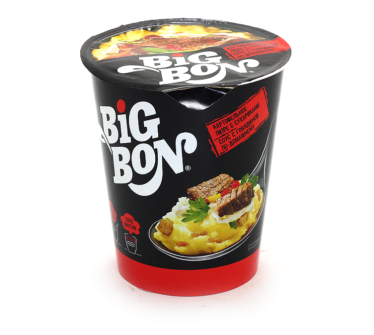 Пюре картофельное 60г Big Bon говядина