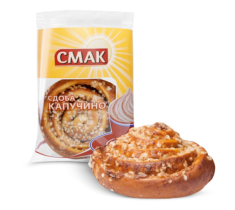 Булочка 100г Капучино СМАК Булочка 100г Капучино СМАК