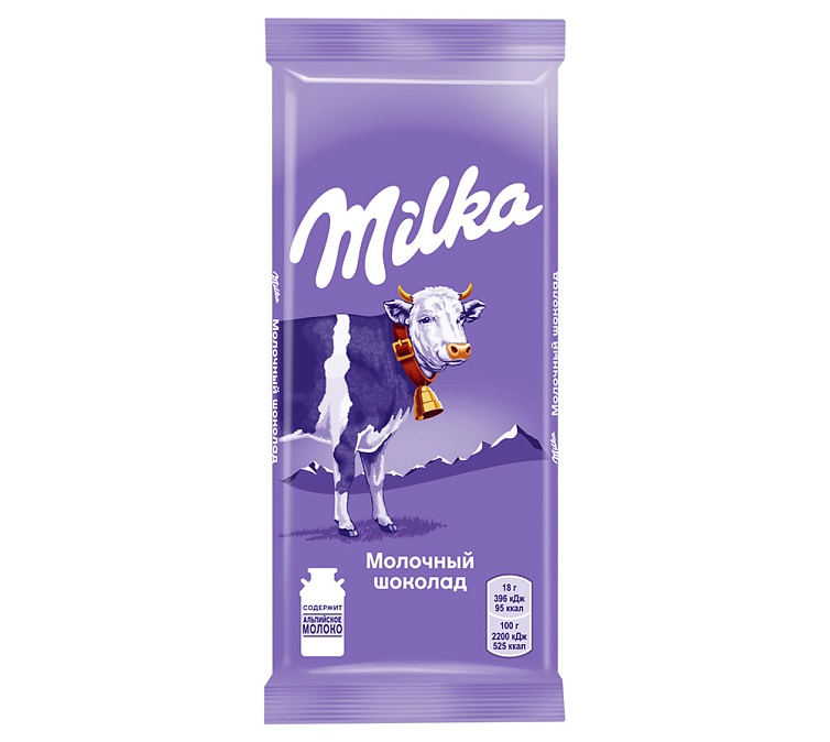 Шоколад 85г Милка Молочный