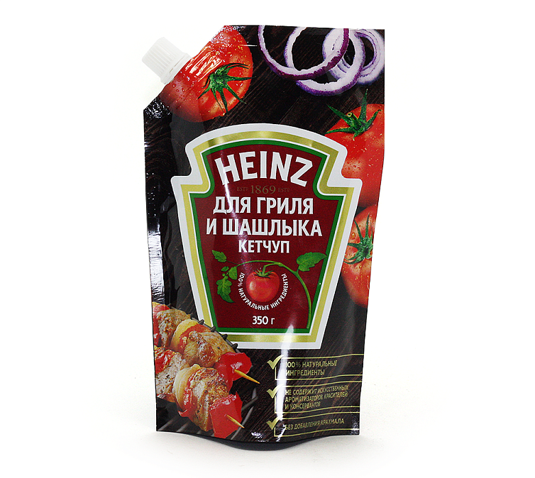 Кетчуп 350г Heinz для гриля и шашлыка Кетчуп 350г Heinz для гриля и шашлыка