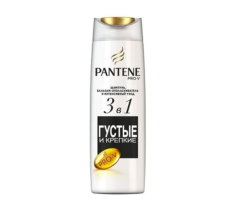 Шампунь для волос 360мл PANTENE Pro-V 3в1