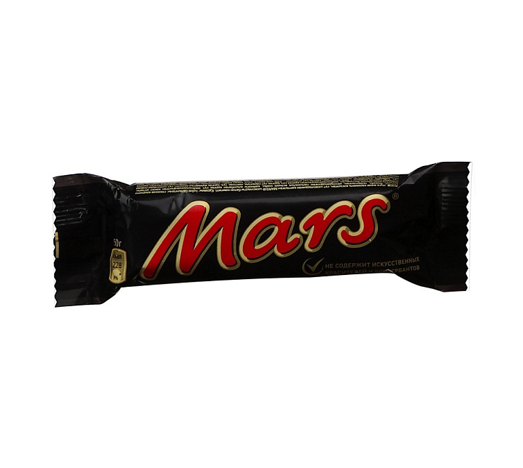 Шоколадный батончик 51г Mars