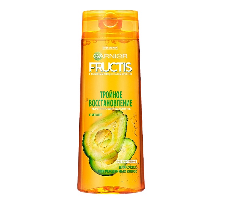 Шампунь 400мл Fructis 3 масла